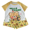 thumbnail image 1 of UAYOTSE boys Pajamas Toddler Pjs Set Cotton Kids Sleepwear 2 Piece Child Clothes Size 2-12 Years Sleepwear Pajamas,Sizes 6-12 Months, 1 of 7