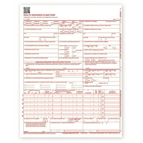 UB-04 (CMS 1450) Health Insurance Claim Form, 500 Count (4 Pack)