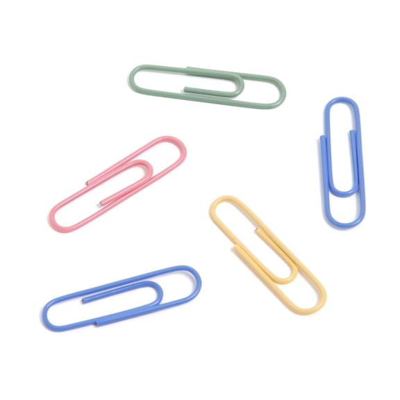 U Brands Assorted Color Paper Clips, 150 Count, Teacher
