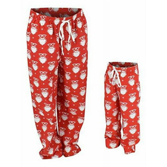 UB Boys Christmas Santa Matching Family Pajama Pants (6)
