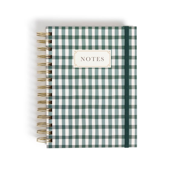 U Brands 3-Tab Spiral Journal, 6" x 8", Multicolor, 240-Page Lined Notebook, Heritage Varsity