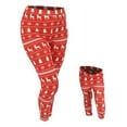 thumbnail image 1 of UB Girls Winter Print Matching Family Christmas Leggings (Girls 14/16, Girls), 1 of 5