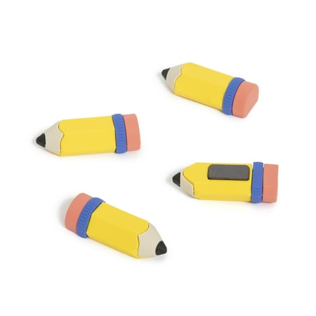 U Brands Pencil Magnets, 4 Count, Multi-Color