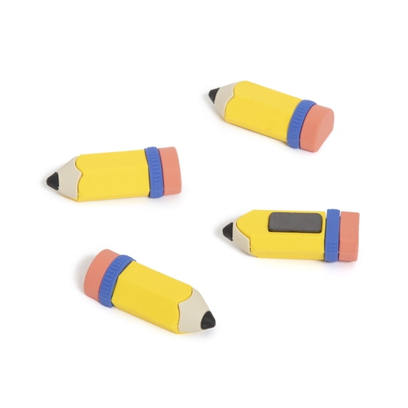 U Brands Pencil Magnets, 4 Count, Multi-Color