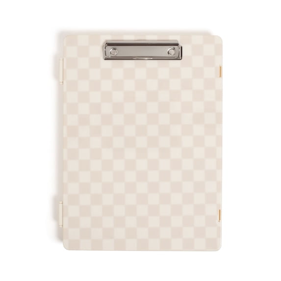 U Brands Storage Clipboard with Compartments, Vanilla Check