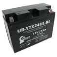 thumbnail image 1 of UB-YTX24HL-BS Battery Replacement for 1998 Arctic Cat Pantera 580 500 CC Snowmobile - Factory Activated, Maintenance Free, Motorcycle Battery - 12V, 21AH, UpStart Battery Brand, 1 of 4
