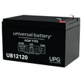thumbnail image 1 of UB12120 12V 12AH SLA REPLACEMENT BATTERY FOR APC UPS - RBC4 BATTERY, 1 of 6