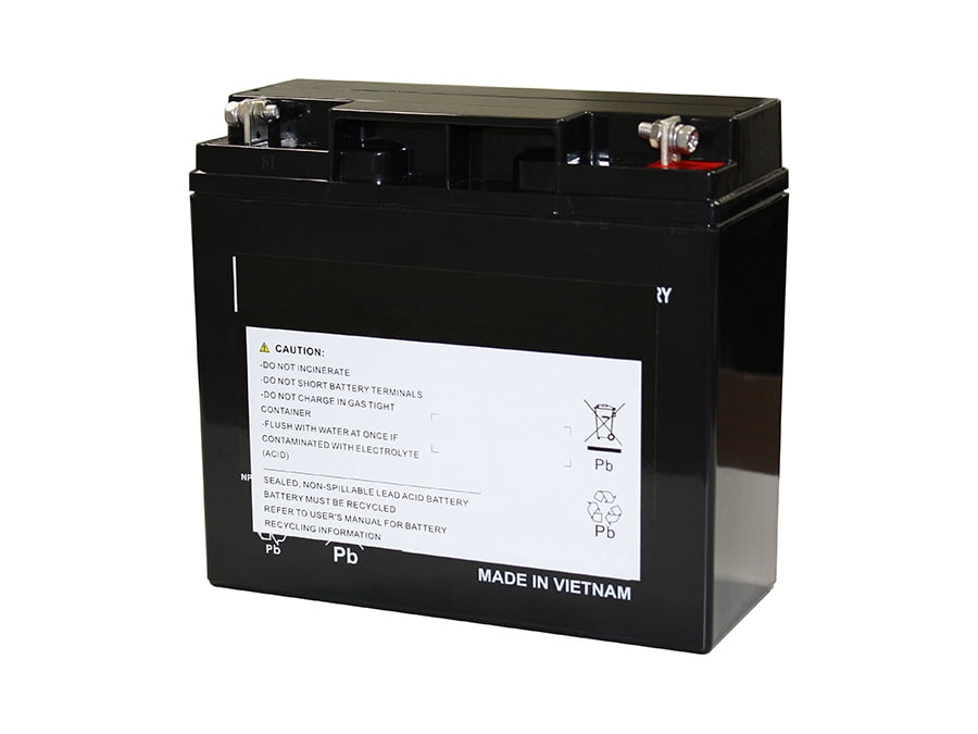 UB12180-PW SEALED LEAD ACID BATTERY FOR VARIOUS BACK-UP UPS SYSTEMS, ALARM SYSTEMS, GARAGE SYSTEMS 12V 18A T3