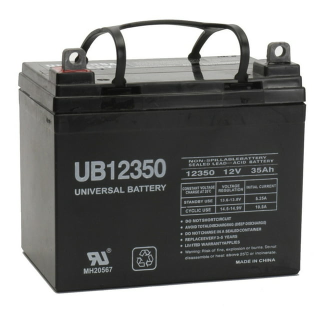 UB12350 12V 35Ah Pride Victory AGM1234T Scooter Replacement Battery