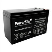 PowerStar AGM 12 Volt Automotive Battery, Top Post