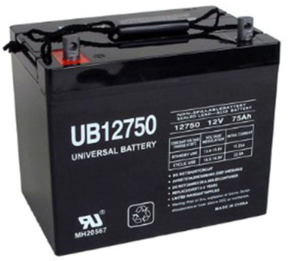 UB12750 - SLA battery 12 volt 75 amp hour