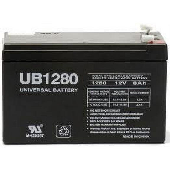 UB1280 12 Volt 8 AMP SLA/AGM Battery 2 Pack + FREE SHIPPING!