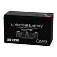 thumbnail image 1 of UB1290 Replacement for Parasystems / Minuteman PRO500E UPS Battery 12V 9AH, 1 of 6