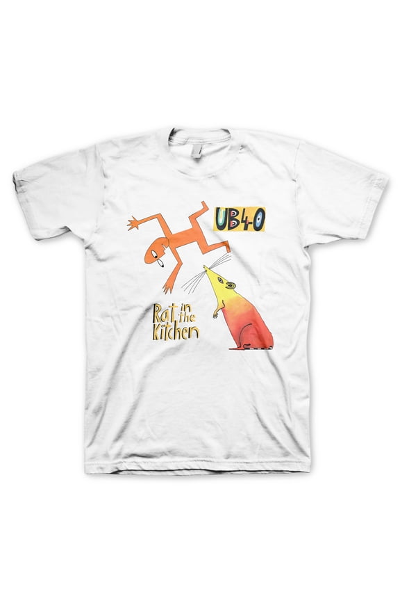 UB40 Rat in the Kitchen White T-Shirt