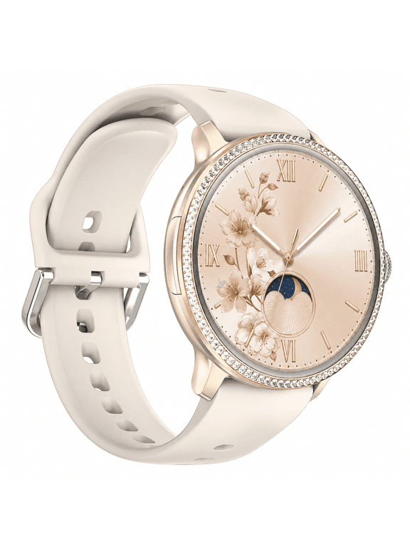 Android 10 4G LTE Smartwatch, 8GB RAM 128GB Storage, SIM Card Slot, Gold
