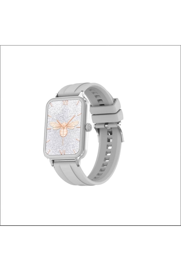 DT V1 Smart Watch 1.74inch Bluetooth Call Music GPS Silicone Strap Compass