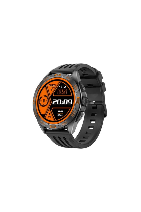 DTM1 Smart Watch Round Men's Sports 1.43INCH Bluetooth Call Silicone Strap GPS Bluetooth Call