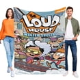 thumbnail image 1 of loud house season Throw Blanket Gifts for Fans Lover Girls Boys Women Present Hoodie Him Bed 40"x50", 1 of 6