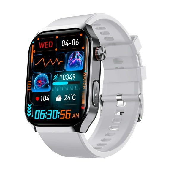 UBABAI F700Pro Smart Watch for Men Women, 2.10'' Fitness &  Activity & Sleep Monitor, Multi-Sport Modes, Call & Message Alerts, Long Battery Life, Works with iOS & Android