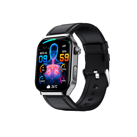 UBABAI F700Pro Smart Watch for Men Women, 2.10'' Fitness &  Activity & Sleep Monitor, Multi-Sport Modes, Call & Message Alerts, Long Battery Life, Works with iOS & Android