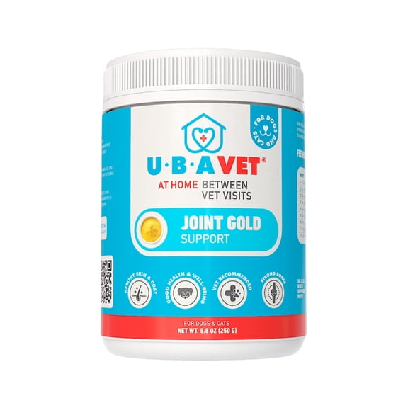 UBAVET Joint Gold Joint Care Powder for Dogs & Cats 8.8 oz (250g)