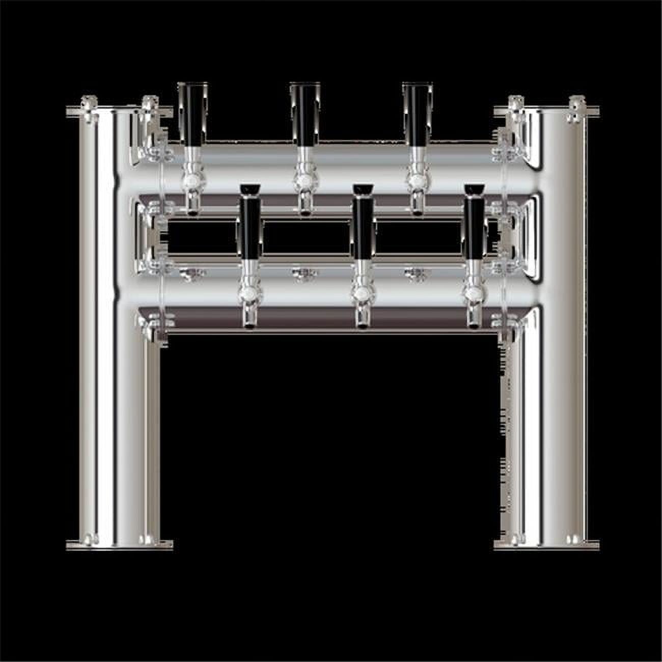 UBC DB333-6 Double Bridge 6 Stainless Steel Beer Lines - Walmart.com