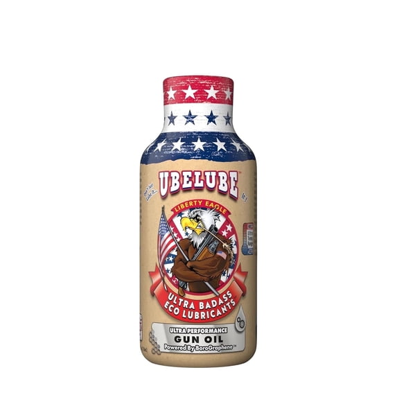 UBELUBE ULTRA BADASS ECO LUBRICANTS ULTRA PERFORMANCE GUN OIL Powered by BOROGRAPHENE 4oz