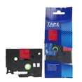 thumbnail image 1 of UBICON Gold on Red Satin Label Tape tape compatible with P Touch machines ; 12mm (1/2 inch) wide and 8 meters (26 feet) long; Two Pack, 1 of 1