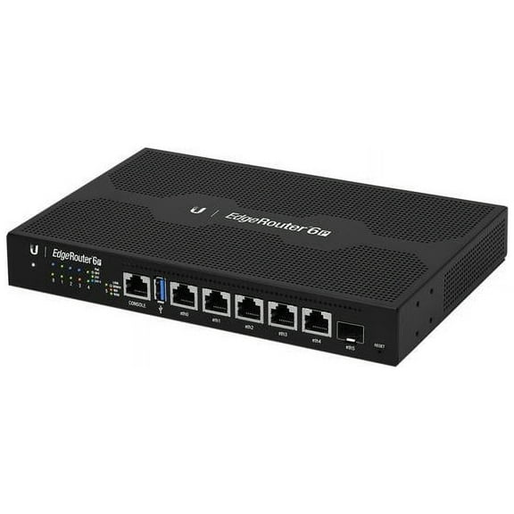 UBIQUITI ER-6P EdgeRouter 6P, 6-Port Gigabit Router with 1 SFP Port
