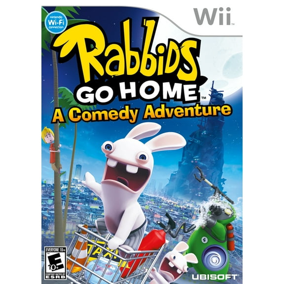Rabbids Go Home: A Comedy Adventure | Nintendo Wii