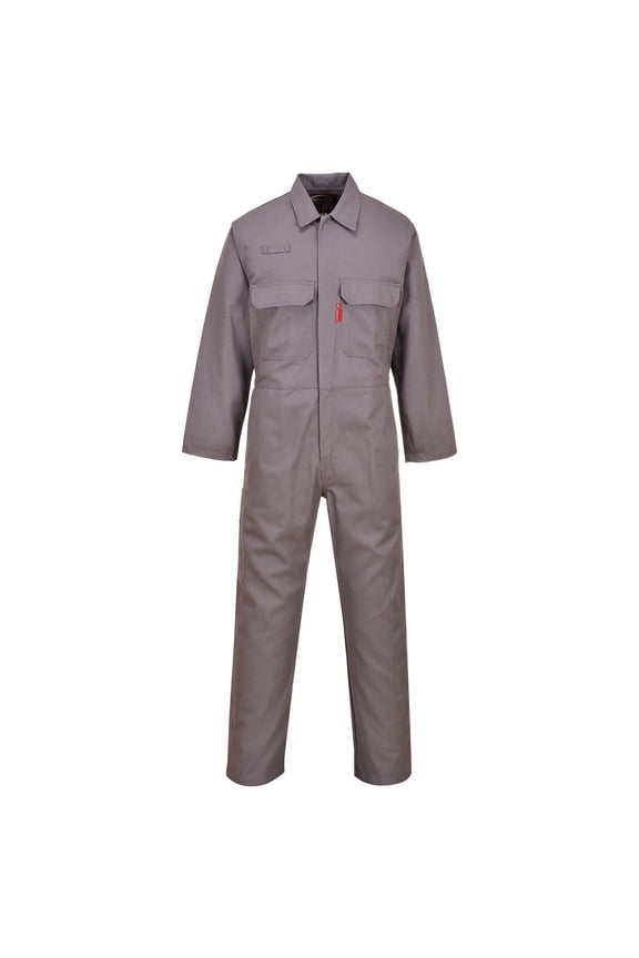 UBIZ1 Bizweld Flame Resistant Coveralls for Welding, Protective Safety FR Workwear Coveralls Black, Large