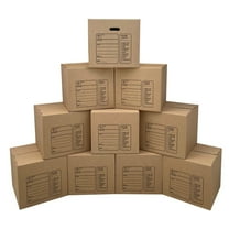 UBMOVE 10 Premium Medium Moving Boxes 18"x18"x16" Cardboard Box