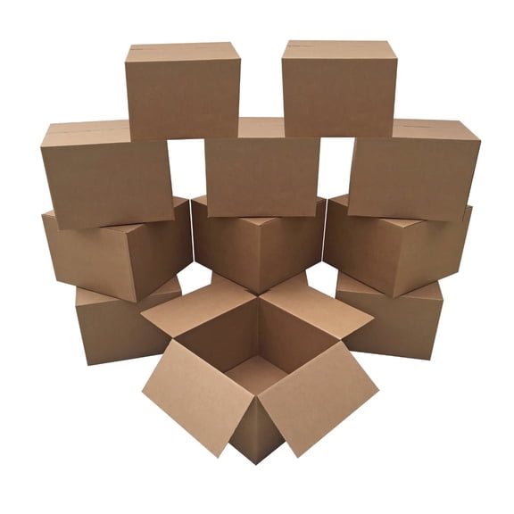 UBMOVE 12 Large Corrugated Moving Boxes 20 x 20 x15"