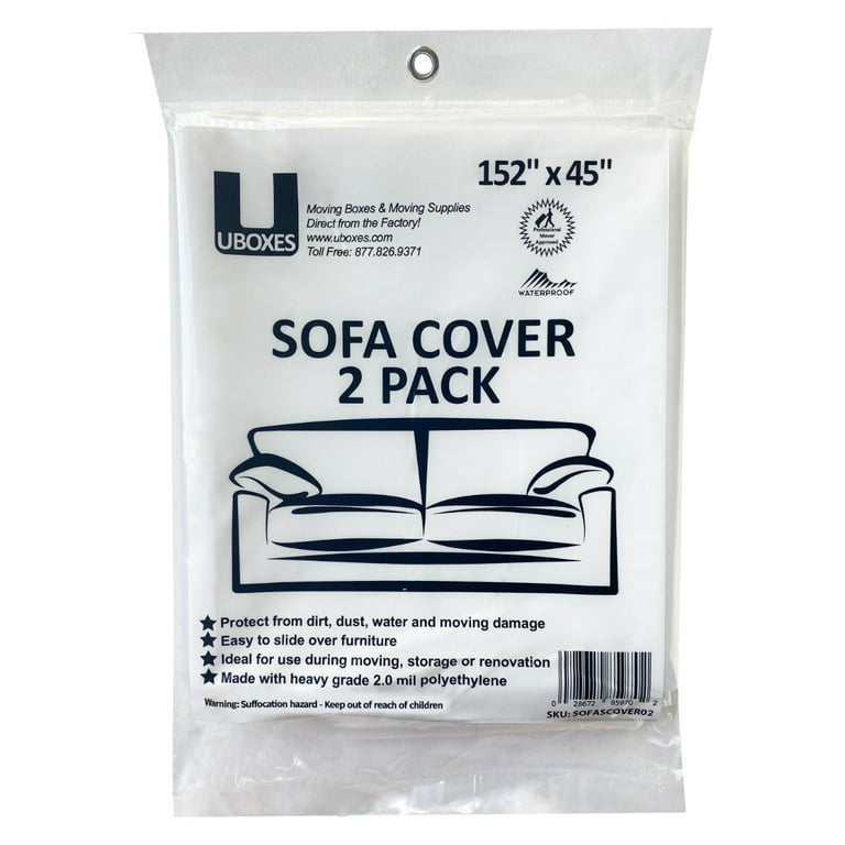 Sætte fløjte puls UBMOVE 2 - SOFA Covers 152" x 45" - Moving & Storage Bags - Walmart.com