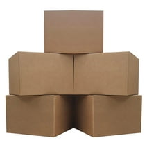 UBMOVE 5 Extra Large Corrugated Moving Boxes 23 x 23 x 16"