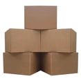 thumbnail image 1 of UBMOVE Extra Large Corrugated Moving Boxes, 23 x 23 x 16 in, Single Wall, Standard, 5 Count, 1 Pack, 1 of 6