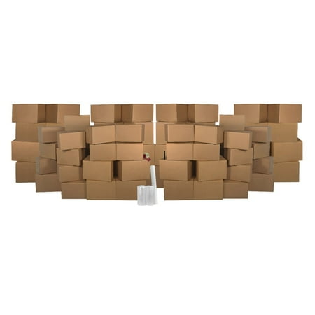 UBMOVE 6 Room Basic Moving Kit 70 Boxes & Supplies