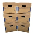 thumbnail image 1 of UBMOVE Office Moving & Storage Boxes, Double Wall Files Boxes, 6 Count, 1 Pack, 1 of 11