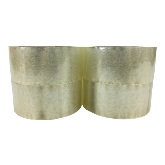 UBMOVE Packing Tape 4 Rolls of 2" x 55 Yds of Clear Acrylic Packing Tape