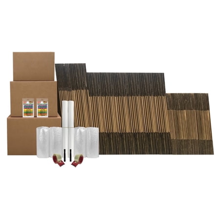 UBMOVE Smart Moving Box Kit 10 Room Kit 112 Bigger Moving Boxes, Bubble & More