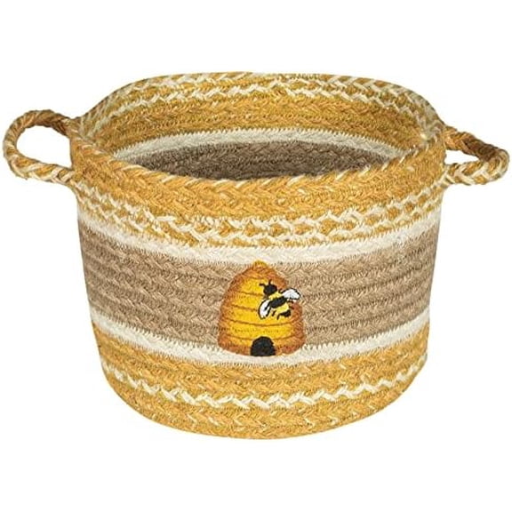 UBP 9-101 Beehive Printed Utility Basket 9"x7"$$Garden & Patio