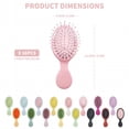 thumbnail image 1 of UBSWF-16 Pack Mini Hair Brush Bulk, 16 Colors Complete Set Travel Brushes, Detangling Brush for All Hair Types, Unique Pocket Brushes for Sharing, Gift Exchange Useful Items & Stocking Stuffers, 1 of 4