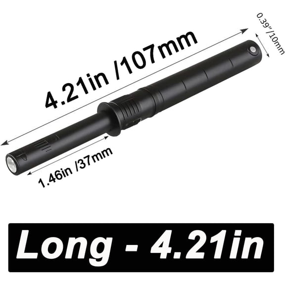 UBSWF-4.21" Push to Open Cabinet Hardware 10 Pack Push Latch & Lock for Hidden Door Touch Latches and Catch Push Release Drawer Pull Tip on RV Closet Close Strong Pop Out, Black