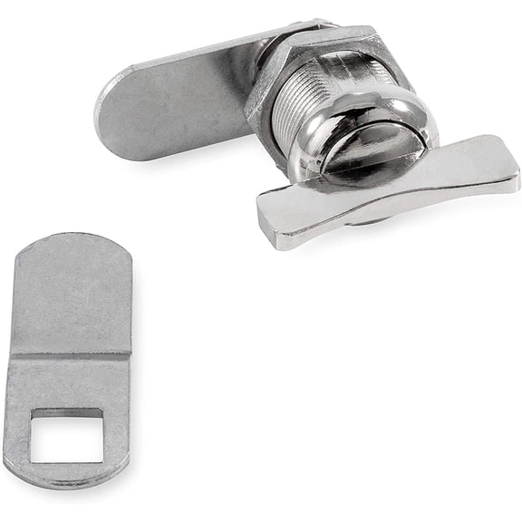 UBSWF-44323 7/8" Thumb Operated Offset Cam Lock, Multicolor