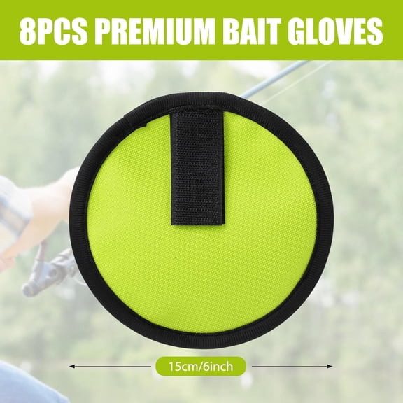 UBSWF-8 Pack Fishing Lure CoversLure Wraps for Fishing RodFishing Hook Bait Covers