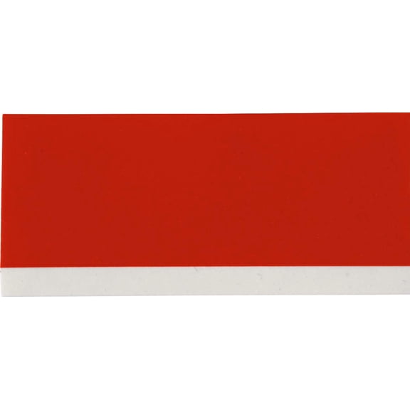 UBSWF-Authentic (M21-375-595-RD) All-Weather Vinyl Label for Indoor/Outdoor ID, Lab and Equipment Labeling, White on Red- For M210, M210-LAB, M211, BMP21-PLUS and BMP21-LAB Printers, .375" W, 21' L