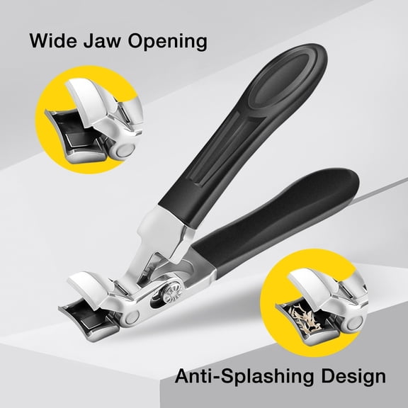 UBSWF-ClipMaster Pro Toenail Clippers,Dotmalls ClipMaster Pro,Grishay ClipMaster Pro,Clip Master Pro for Thick Nails,Large Angled Head Toenail Clippers with Wide Opening for Elderly Seniors(1Pcs)