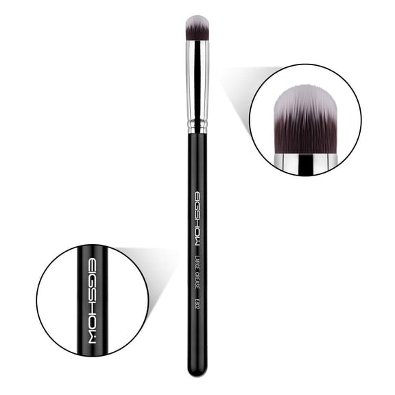 UBSWF-Crease Eyeshadow Brush, Precision Eye Shadow Blending Brushes for Base Application Smudging Defining, Soft, Dense Bristles (E802)