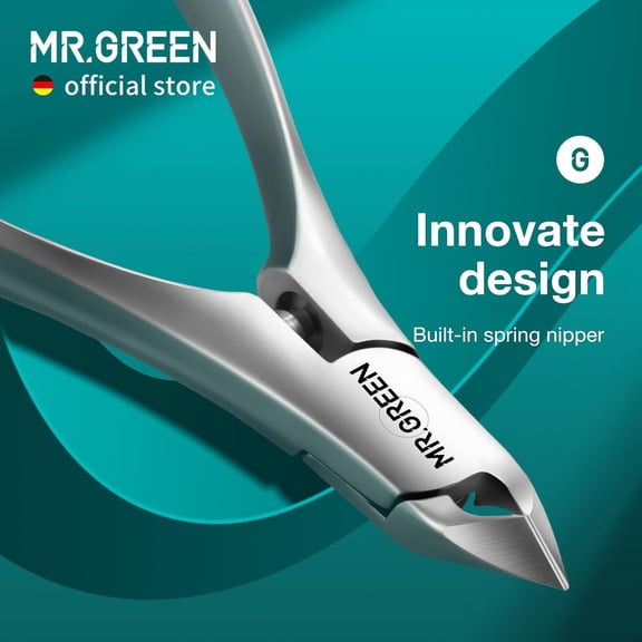 UBSWF-Cuticle Nippers Innovate Cuticle Scissors Built-in Spring Clippers Trimmer Dead Skin Remover Manicure Beauty Tool (Cuticle Nipper)