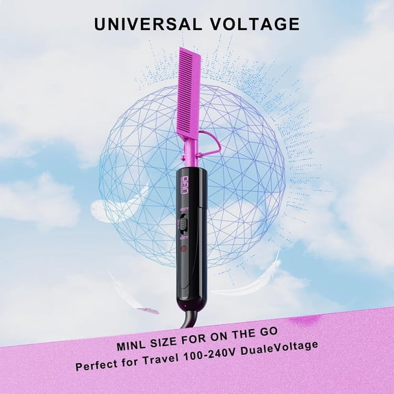 UBSWF-DAN Wig Installation Kit,hot comb set,Hot comb,edge control,hair wax stick,wig gule and remover